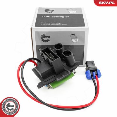 Odpor, vnitřní tlakový ventilátor SKV 94SKV131