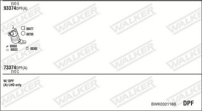 ABGASANLAGE WALKER BWK032116B