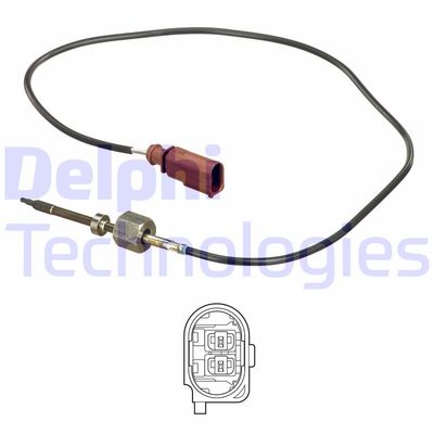 Sensor, avgastemperatur DELPHI TS30252