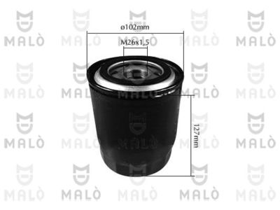 Масляный фильтр AKRON-MALÒ 1510226 для HYUNDAI PORTER
