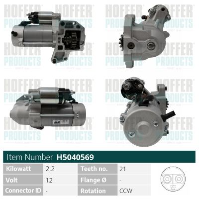 стартер HOFFER H5040569