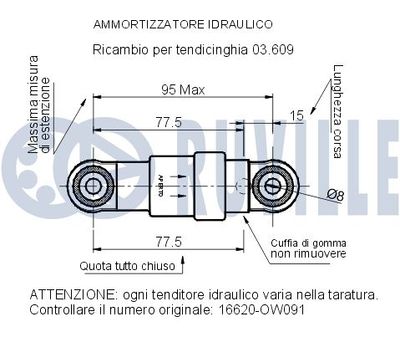 AMORTIZOR VIBRATII CUREA TRANSMISIE CU CANELURI RUVILLE 540779 1