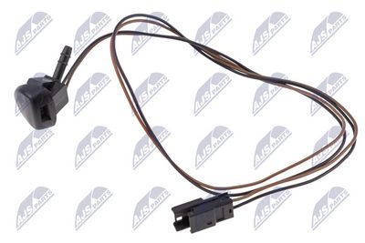 Plovimo skysčio purkštukas, priekinis langas