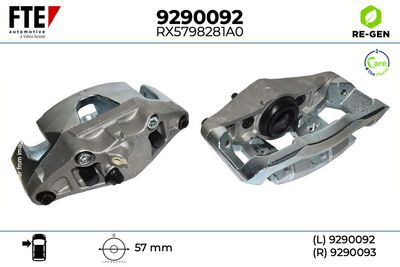 спирачен апарат FTE 9290092