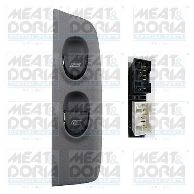 Выключатель, стеклолодъемник MEAT & DORIA 26550 для FIAT MULTIPLA