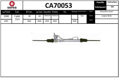 LENKGETRIEBE EAI CA70053