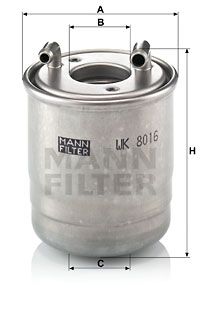 Топливный фильтр MANN-FILTER WK 8016 x для MERCEDES-BENZ SLK