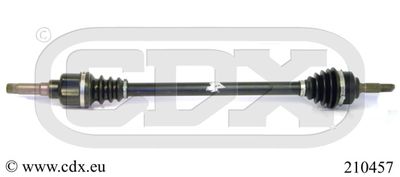 CDX 210457 Полуось в сборе для PEUGEOT 1007 (Пежо 1007)