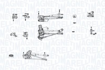 система за стъкломиене MAGNETI MARELLI 064351793010