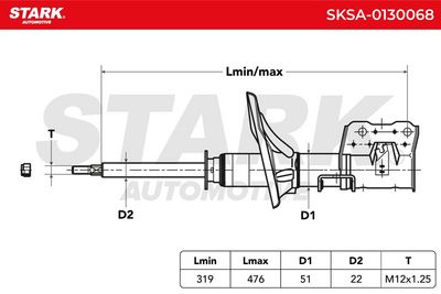 амортисьор STARK SKSA-0130068