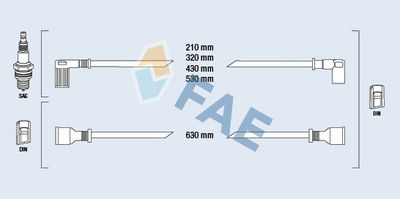 ZüNDLEITUNGSSATZ FAE 83900