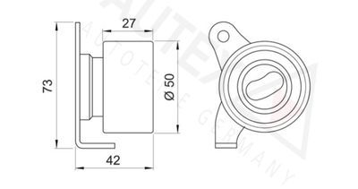ROLA INTINZATOR CUREA DISTRIBUTIE AUTEX 641810 1