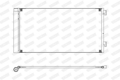 KONDENSATOR KLIMAANLAGE WALKER WCD00378 7