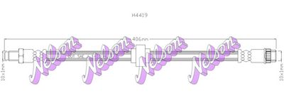 Тормозной шланг KAWE H4419 для RENAULT SAFRANE