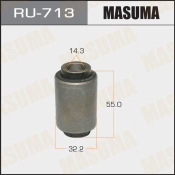 MASUMA RU-713 Сайлентблок рычага  для NISSAN ALMERA II Hatchback (N16) 1.5