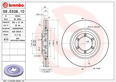 Tarcza hamulcowa AP 20394