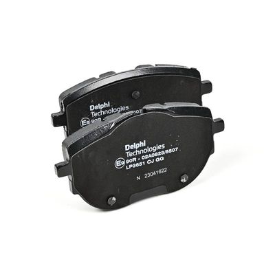 BREMSBELAGSATZ SCHEIBENBREMSE DELPHI LP3651 26