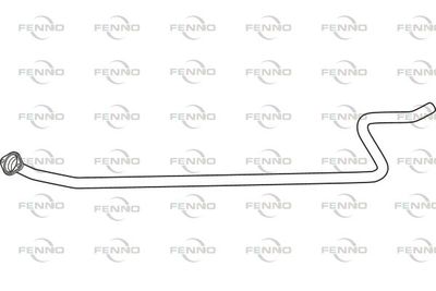Rura wydechowa FENNO P17009