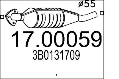 FILTRU FUNINGINE/PARTICULE SIST.DE ESAPAMENT