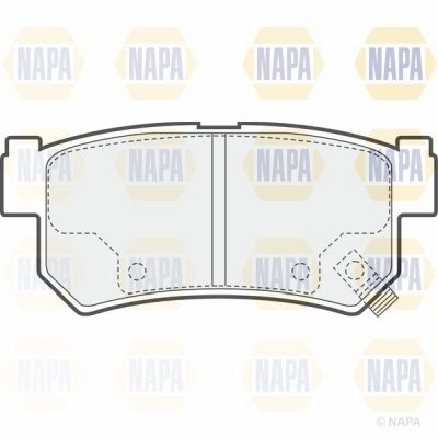 Brake Pad Set NAPA PBP7297