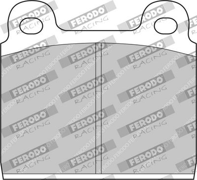 BREMSBELAGSATZ SCHEIBENBREMSE FERODO RACING FCP11Z 1