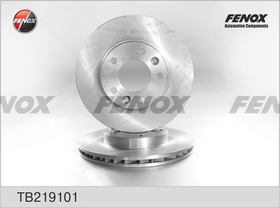 FENOX TB219101 Тормозные диски  для KIA CARNIVAL II (GQ) 2.5 V6