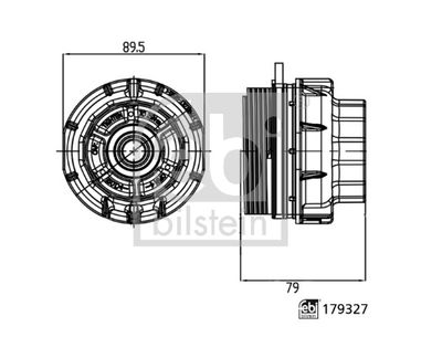 CAPAC CARCASA FILTRU ULEI FEBI BILSTEIN 179327 2