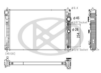 Radiator, racire motor Koyorad PL023288