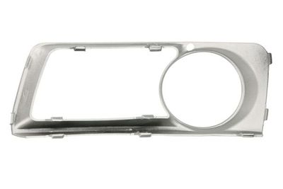 Grillestrip vooraan Voor Rechts (open, plastic, chroom) past: BMW X6 E71, E72 06.07-06.14