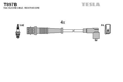 SET CABLAJ APRINDER TESLA T897B