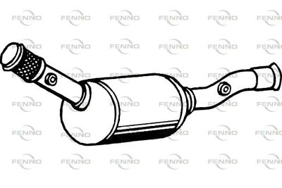 FENNO P173CAT Катализатор  для PEUGEOT 307 Break (3E) 2.0