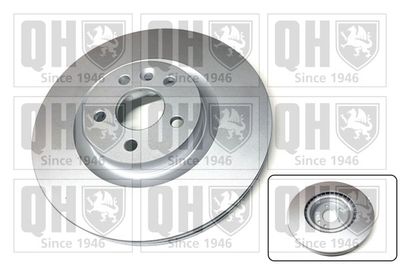 Тормозной диск QUINTON HAZELL BDC6134 для JAGUAR E-PACE