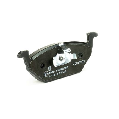 BREMSBELAGSATZ SCHEIBENBREMSE DELPHI LP1514 35