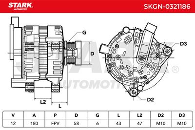 генератор STARK SKGN-0321186