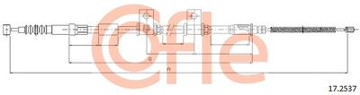 Тросик, cтояночный тормоз COFLE 17.2537 для HYUNDAI TRAJET