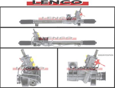 LENCO SGA853L Рульова рейка  для VOLVO V70 (Вольво В70)