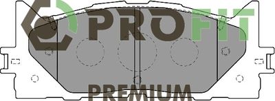 PROFIT 5005-2014 Тормозные колодки и сигнализаторы  для TOYOTA CAMRY седан (_V4_) 2.4 (ACV40_)
