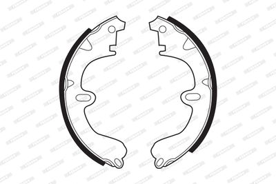 Brake Shoe Set FSB208