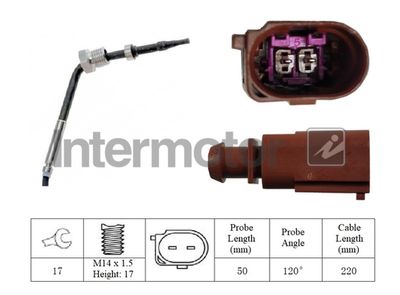 Sensor, exhaust gas temperature Intermotor 27364