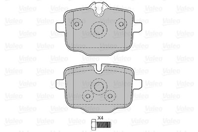 Brake Pad Set, disc brake 601145