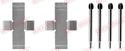 Комплектующие, колодки дискового тормоза QUICK BRAKE 109-0913 для VW TRANSPORTER