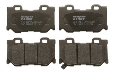 Remblokken set Achter , past: INFINITI FX, G, M, M37, Q50, Q60, Q70, QX70  NISSAN 370Z, GT-R 2.0-5.6 09.07-