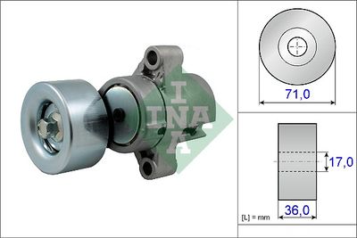 Belt Tensioner, V-ribbed belt 534 0453 10