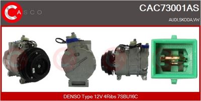 COMPRESOR CLIMATIZARE CASCO CAC73001AS