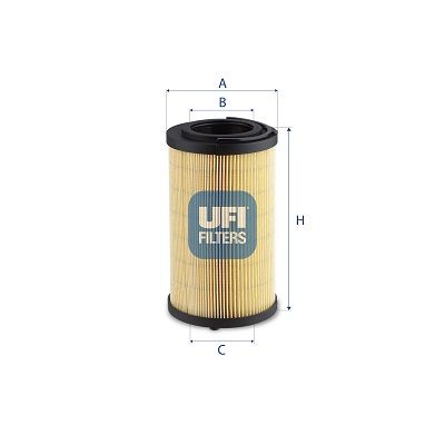 Hydraulisch filter (patroon) past: ARGO