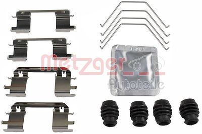 Комплектующие, колодки дискового тормоза METZGER 109-0141 для HONDA CR-V