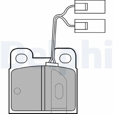 SET PLACUTE FRANA FRANA DISC DELPHI LP824