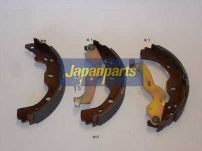 JAPANPARTS Stabdžių trinkelių komplektas