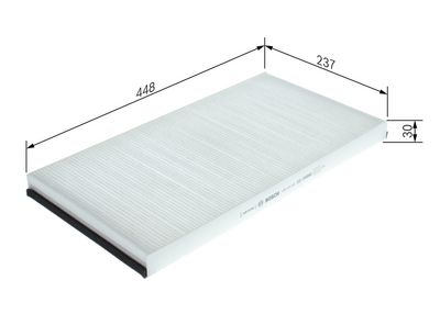 BOSCH Filtras, salono oras