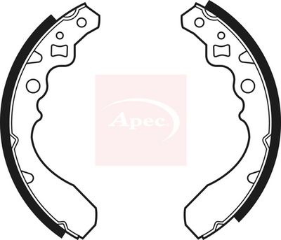 APEC Brake Shoe Set SHU490